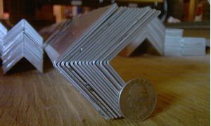 Picture of Aluminum Angle 1 1/2 x 1 1/2 x 48 in, 1/16 in thick,.1.5 IN, 4 ft, 2 ft, New, USA! 