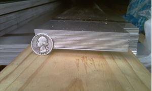 Picture of Aluminum Flat 4 x 48 in, 1/16 in thick,4 ft, New, USA! 