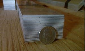 Picture of Aluminum Flat 2 x 48 in, 1/16 in thick,4 ft, New, USA! 