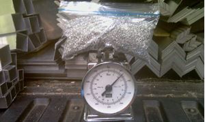 Picture of Aluminum Fine Metal Shavings - 2oz, 8oz, 16oz, Grade A, 99.9% pure, Turnings, Metal Scrap, Fine