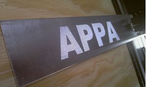 Picture of Prismatic Engraving Service, Custom, Engraved, Doors, Plaques, Trophies, Name Plates