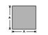 Picture of Aluminum Square Bar - 3/8" OD x 48", 4 ft, 48 in , USA! New