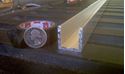 Picture of Aluminum Architectural Channel 1 x 1 x 1/8 x 48 in