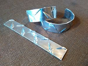 Picture of Aluminum Diamond Plate Cuff Bracelet Blanks, Many sizes