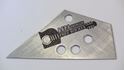 Picture of Stylized Rocker Leveling Tool w/Holes for Frets Fret Luthiers Tool Guitar Bass, DIAMOND HONED! Type 1, Type I